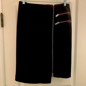 Zara Moto Skirt w/zipper detail - NWT!